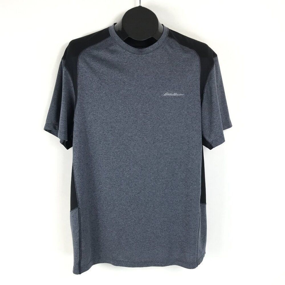 Eddie Bauer Crew Neck Active T-Shirt Men's Size Large Short Sleeve Performance